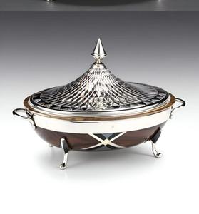 Casserole en acier inoxydable à double paroi, design classique, pour servir les aliments |   Maintient efficacement la température, compatible lave-vaisselle - Product Image 1