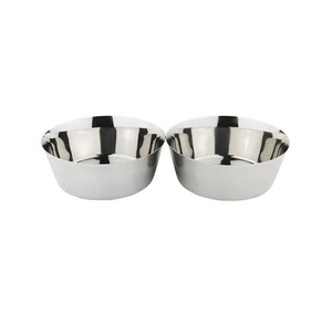 Bol de service en acier inoxydable résistant à la rouille matériau durable parfait pour servir des aliments chauds et froids tous les jours - Product Image 2