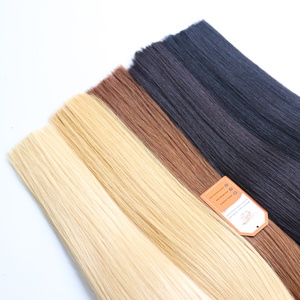 100% Remy vietnamien vierge extensions de cheveux crus soyeux droite doux main perruques Double dessiné pur brut non transformé - Product Image 3