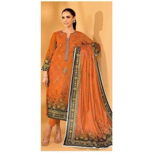High Quality Ready to Wear Casual Dresses From Pakistan Traditional Shalwar Kameez <b>Wool</b> <b>Shawl</b> Dress Women for Winter Season - Product Image 2