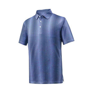 เสื้อโปโลผ้าโพลีเอสเตอร์ผสมคอตตอนสำหรับผู้ชาย ขายส่ง รับสกรีนโลโก้ปัก ออกแบบเองได้ - Product Image 1