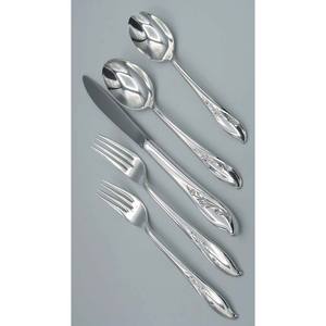 Couverts en argent au design moderne en acier inoxydable avec long manche Couverts de haute qualité pour restaurant mariage maison - Product Image 4