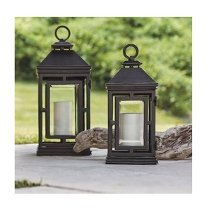 Hotel Restaurant Outdoor Hanging Decorative <b>Candle</b> Lantern Luxury Design Metal Lantern for Home Decor in <b>Bulk</b> at Export 2025 - Product Image 2