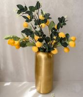 Vases décoratifs pour la maison Centre de table Pot de fleurs Chambre à coucher Coins latéraux Décoration de mariage (Ensemble de 3)