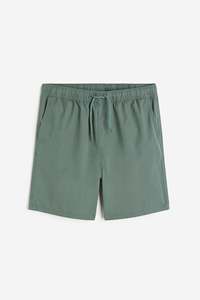 Short pour homme de qualité supérieure 100% coton beige clair élastique cordon de serrage à la taille poches latérales diagonales @ prix de gros - Product Image 6