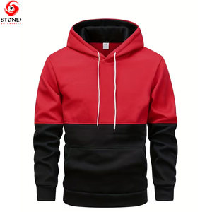 เสื้อฮู้ดผู้ชายไซส์ใหญ่สไตล์ใหม่สำหรับฤดูหนาว ผ้าฝ้ายแท้ 100%  โลโก้สั่งทำได้ ผ้าฟลีซ ระบายอากาศได้ดี แห้งเร็ว แพ็ค 2 ชิ้น - Product Image 2