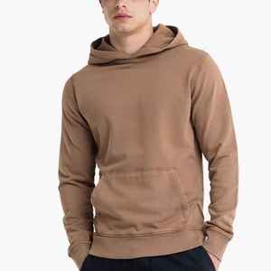 เสื้อสเวตเตอร์สวมหัวแขนยาวผ้าฝ้าย100% มีฮู้ดสวมใส่สบายมีดีไซน์ปักสำหรับฤดูหนาวและฤดูใบไม้ร่วง - Product Image 6