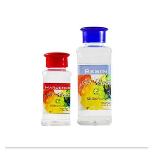 Résine époxy transparente et durcisseur Kit A/B pour les arts, l'artisanat, les bijoux en résine et les décorations de ballons - Product Image 1