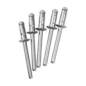 Rivet aveugle à tête ronde en acier inoxydable à haute résistance, à prise simple, GB12618 - Product Image 1