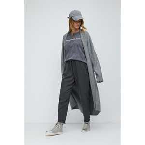 Pantalons tissés respirants taille haute pour femmes, taille XL, style classique, pantalon large pour le bureau, collection estivale colorée - Product Image 2