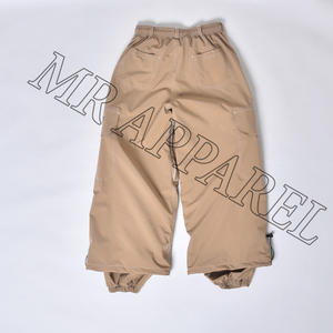 Venta al por mayor de pantalones de esquí de estilo holgado para la nieve para los hombres y las mujeres pantalones de esquí con aislamiento Unisex tela impermeable Cargo pantalones de nieve - Product Image 2