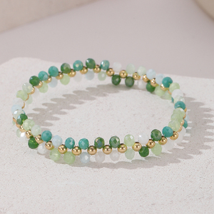 bohemian <b>crystal</b> jewelry <b>set</b> party style fashion jewelry Colorful <b>crystal</b> jewelry Bohemia style <b>set</b> Stackable lock - Product Image 4