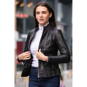 Nouvelle arrivée Veste de moto d'hiver pour femme 100% polyester imperméable unie teinte respirante tricotée Meilleure vente Confortable - Product Image 1