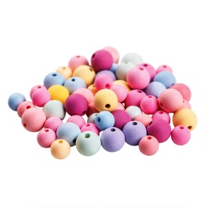 ลูกปัดไม้สีน้ำตาลล้วนทรงสี่เหลี่ยมลูกปัดไม้รูปทรงและขนาดขนาดผลิตด้วยมือผลิตด้วยมือผลิตจากอินเดีย - Product Image 5