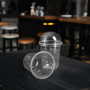 Gobelets jetables en plastique PP à paroi unique de 95mm d'une capacité de 16/20/24 oz pour boissons froides, desserts et boissons vente en gros - Product Image 1