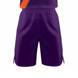 Conjunto de uniforme de baloncesto de sublimación de lote pequeño de soporte de venta directa, camisetas, pantalones cortos de baloncesto con bolsillo, conjunto de uniforme de baloncesto - Product Image 5