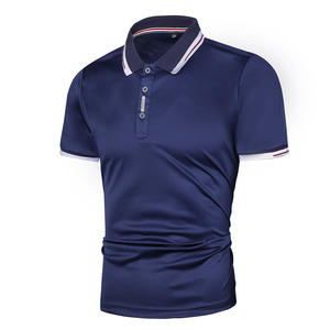 Top qualité coton hommes Golf Polo Polo blanc haute qualité Polyester hommes quantité personnalisé col roulé OEM Anti - Product Image 5
