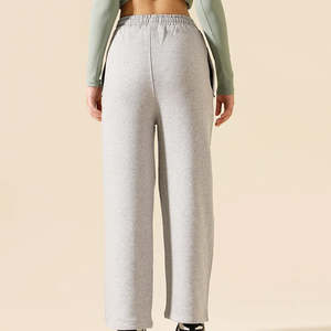 Premium Quality Custom <b>Women's</b> Regular Fit <b>Trousers</b> Breathable Soft <b>Fleece</b> Flat Front Winter-Classic Trendy Elastic Casual 100% - Product Image 5