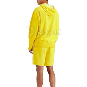 Servicio OEM al por Mayor, Conjunto de Sudadera con Capucha de Forro Polar para Hombre, Diseño de Primera Calidad, Ligero, de Color Sólido - Product Image 2