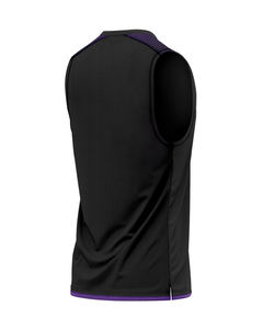 Camiseta sin mangas con logotipo personalizado para hombre, ropa de gimnasio de algodón/poliéster, camiseta sin mangas para correr de talla grande, diseño personalizado - Product Image 2
