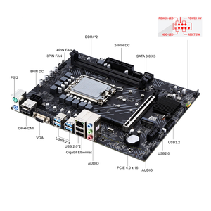 DDR4 마더보드 고성능 B660 LGA1700 | 게임, 디자인 및 전문 컴퓨팅의 고급 ATX 메인보드 - Product Image 6