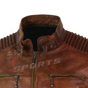 แจ็กเก็ตมอเตอร์ไซด์สำหรับผู้ชายแจ็กเก็ตขี่รถจักรยานยนต์สั่งทำ - Product Image 5