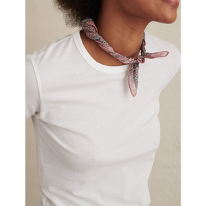 T-shirt blanc à manches courtes en coton personnalisé de haute qualité pour les femmes en gros conception vierge avec logo personnalisé tenue décontracté - Product Image 4