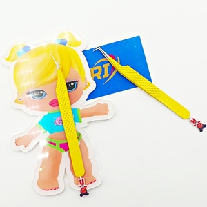 Professional <b>Eyelash</b> Tweezers-Precision Fanning Isolation Stainless Steel Customized Logo Packaging for <b>Eyelash</b> Extension - Product Image 1