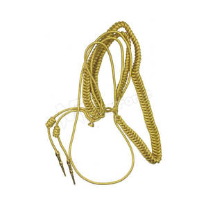 Aiguillette de Lujo Trenzada con Hilo de Alambre de la Mejor Calidad, Cordón Decorativo para Hombro Único, Hecho a Medida, Acabado Encerado, Venta al por Mayor - Product Image 6
