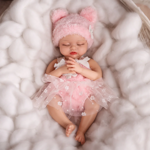 Muñeca Reborn <span class=keywords><strong>de</strong></span> Silicona Completa <span class=keywords><strong>de</strong></span> 12 Pulgadas Babeside <span class=keywords><strong>Nancy</strong></span>, Modelo <span class=keywords><strong>de</strong></span> Bebé con Tacto Real y Función <span class=keywords><strong>de</strong></span> Chupete para Jugar y Regalar - Product Image 2
