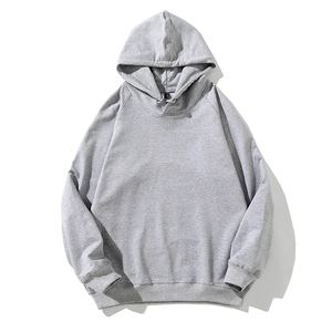 Sweatshirts à capuche en molleton mélangé doux avec poche kangourou pour hommes et femmes - Product Image 6