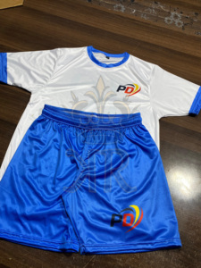 Maillots de football unisexes pour adultes en gros, ensembles d'uniformes de football, respirants, INTER LOCK, imprimés par transfert thermique, col rond, manches courtes - Product Image 3