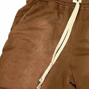 กางเกงขาสั้นสีซีดแดดกางเกงขาสั้นสไตล์ไม่ซ้ำใครกางเกงขาสั้น2024น้ำหนักเบาซีดจาง - Product Image 5