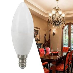 Fuente de alimentación de 220V CA 8W C37 Bombilla LED E14 Iluminación de ahorro de energía interior SMD Fuente de luz emisora blanca Garantía de 2 años Uso en el hogar - Product Image 5