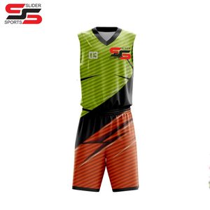 Uniforme de basket-ball de haute qualité Maillot de basket-ball unisexe personnalisé en gros - Product Image 4