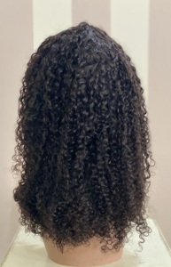 Perruque Bob frisée à cuticule brute, cheveux humains courts, perruques Lace Front Wig, cheveux brésiliens Hd, non traités, vente en gros - Product Image 5