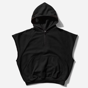 Nouveaux sweats à capuche sans manches de style décontracté de haute qualité avec logo personnalisé fabriqués en usine - Product Image 1