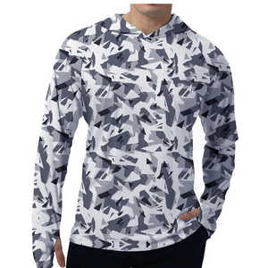 เสื้อยืดยาวป้องกันแสงแดดปรับแต่งได้-เหมาะสำหรับการสร้างแบรนด์ทีมกีฬาหรือการใช้งานส่วนตัว - Product Image 5