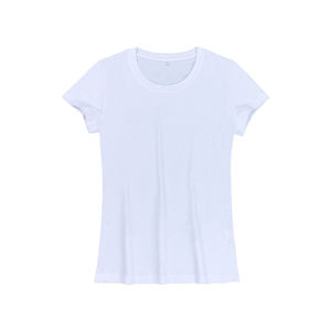 Camiseta atlética ajustada de alta calidad para mujer, ropa de calle de verano con logotipo personalizado para correr, actividades al aire libre, ecológica - Product Image 3