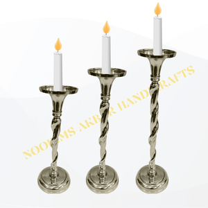 Portavelas de aluminio a granel para boda, centro de mesa al aire libre, tema costero, decoración Náutica para el hogar, ambiente turístico, decoración versátil - Product Image 3