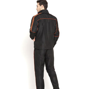 ชุดวอร์มแฟชั่นเข้ารูปสำหรับผู้ชายชุดฝึกซ้อมมีซิปสวมใส่สบาย - Product Image 5