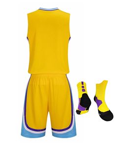 Maillot d'entraînement de basketball unisexe respirant à séchage rapide, sublimé, personnalisé, en maille sans manches, en polyester, pour l'été - Product Image 2