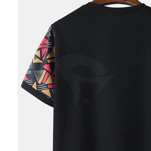 เสื้อยืดผู้ชายคุณภาพสูง เสื้อยืดขายดีสำหรับผู้ชาย เสื้อยืดสีพื้นสำหรับผู้ใหญ่ - Product Image 6