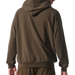 Sudadera con capucha de gran tamaño en blanco de peso pesado unisex de alta calidad lavado ácido personalizado Tech Fleece para invierno ropa de calle suelta Hoodie2026 - Product Image 4