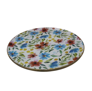 Fantaisie Design Bois Forme Ronde Dîner Alimentaire Plateau Assiette Plat De Service Et Plateau À La Main Personnalisé - Product Image 5