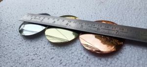 Custom Made Brass Conchos in Silver Gold and Copper Colors Available in Size 2.5 Inches - Product Image 3