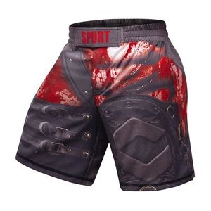Factory Wholesale Custom MMA Fight <b>Short</b> Polyester Spandex Sublimation Printed BJJ Boxing Training <b>Shorts</b> OEM Private Sportswear - Product Image 1