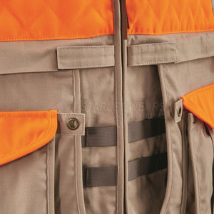 Gilet de chasse en toile d'hiver confortable avec tissu respirant et anti-humidité et poches utilitaires pour une utilisation prolongée en extérieur - Product Image 4