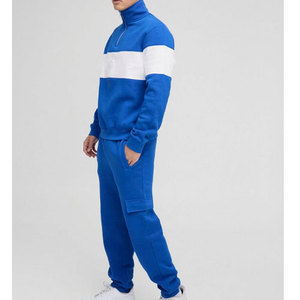 Ensembles de survêtements à demi-fermeture éclair en molleton de coton de haute qualité sur mesure ensembles de survêtements décontractés pour hommes - Product Image 6