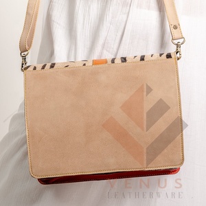 New Western Style Recycled Leather Bags Multi Color Handmade <b>Shoulder</b> <b>Sling</b> bag For Women's Use - Product Image 4